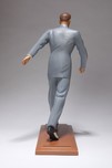 Art Deco Shoe Advertising Character - Stylish Metal Figure